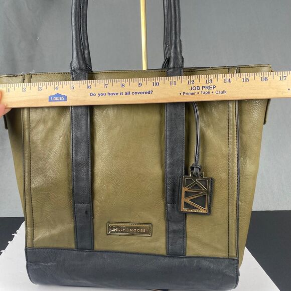 Kelly-Moore Handbags - Kelly Moore Women's Large green Bag Monroe Bag Moss Leather